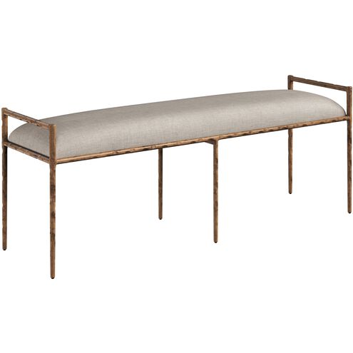 Esai Zenith Taupe Grey Bench